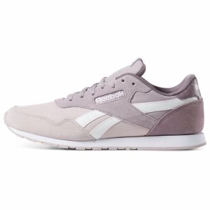 Reebok Royal Ultra Turnschuhe Damen - Grau/Lila/Weiß - DE 612-HFM